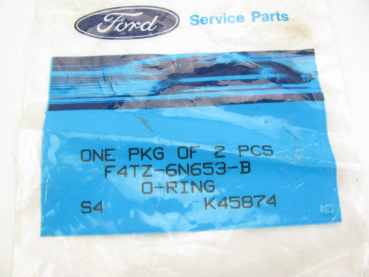 (2) NEW - OEM Ford F4TZ-6N653-B Turbo Pedestal Yellow O-Ring 1994-03 7.3L Diesel