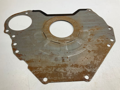 RUST - OEM Ford F4TZ-7007-A Cylinder Block Rear Plate - 5.0L 5.8L AOT C6 E4OD