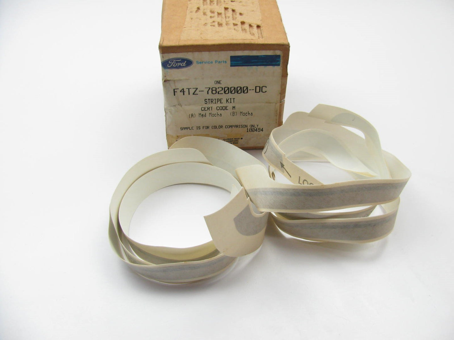 NOS OEM Ford F4TZ-7820000-DC Right MOCHA Body Stripe Kit - 1994 Ford Explorer