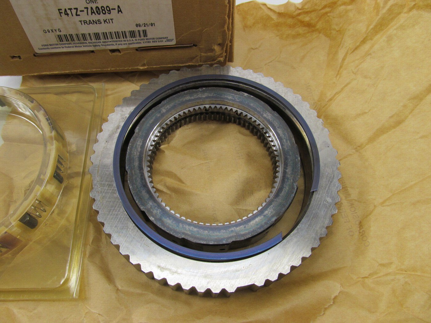 NOS OEM Ford E4OD Automatic Transmission Overdrive Clutch Kit  F4TZ-7A089-A