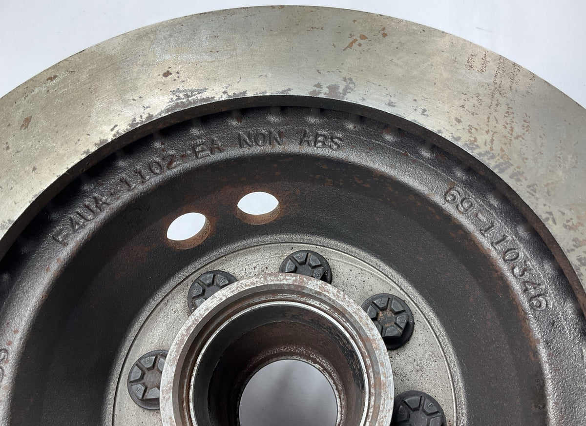 SURFACE RUST - OEM Ford F4UZ-1102-F Front Brake Rotor 1992-1994 E250 E350 DRW