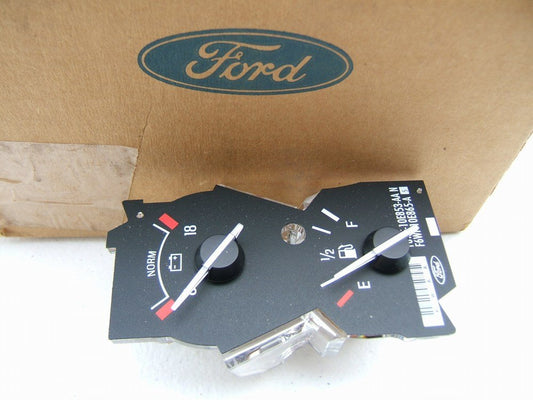 NOS OEM Ford F4WY-9305-A Fuel & Volt Gauge - 1994-1996 Thunderbird, Cougar
