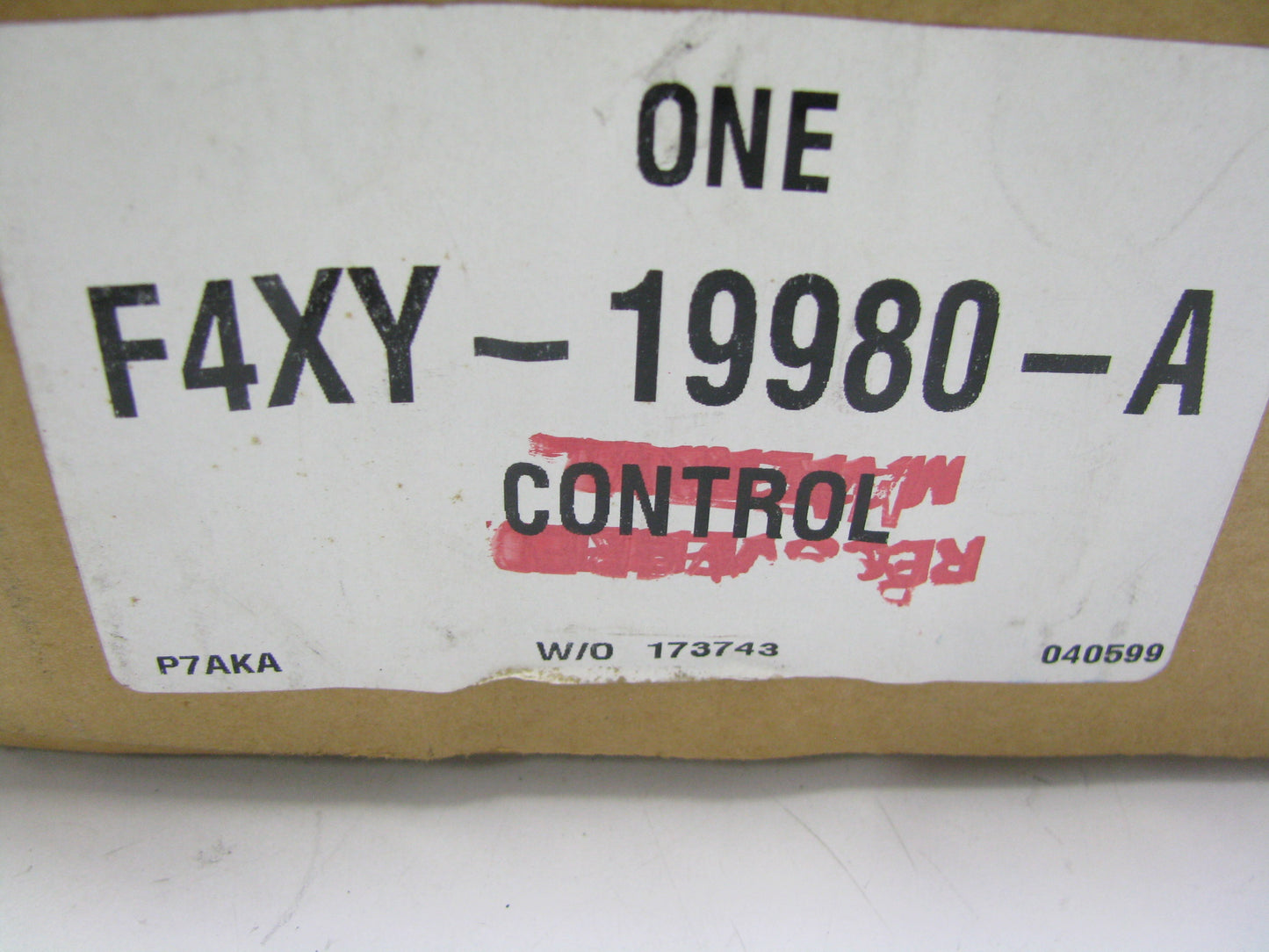 NEW - OEM Ford F4XY-19980-A HVAC Climate Control Panel Switch For 94-95 Villager Type 2