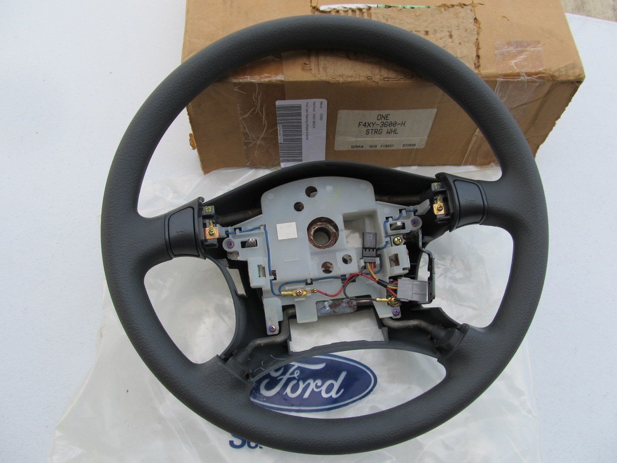 NOS - OEM Ford F4XY-3600-H Steering Wheel For 1994-1995 Villager, Quest