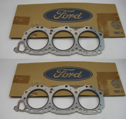 (2) New OEM Ford F4XY-6051-A Engine Cylinder Head Gaskets 94-97 Villager 3.0L V6