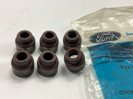 (6) NEW - OEM Ford F4XY-6571-A Exhaust Valve Stem Seal 1994-1998 Villager 3.0L