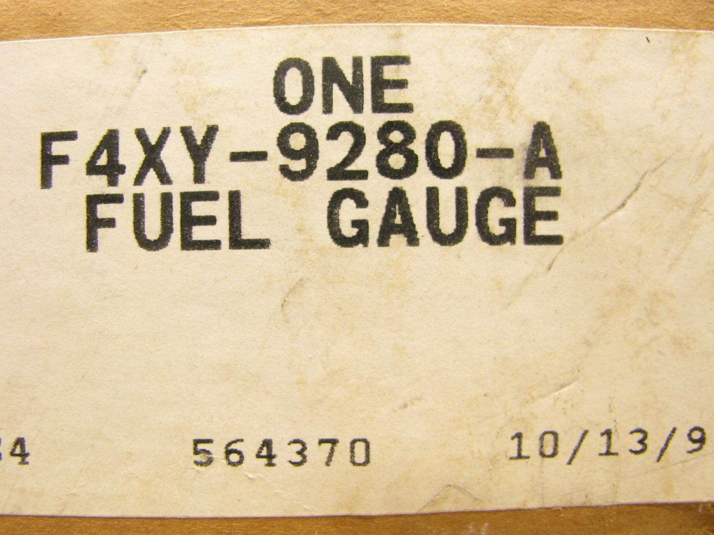 NEW - OEM Ford F4XY-9280-A Fuel & Temperature Gauge 1993-1995 Villager, Quest