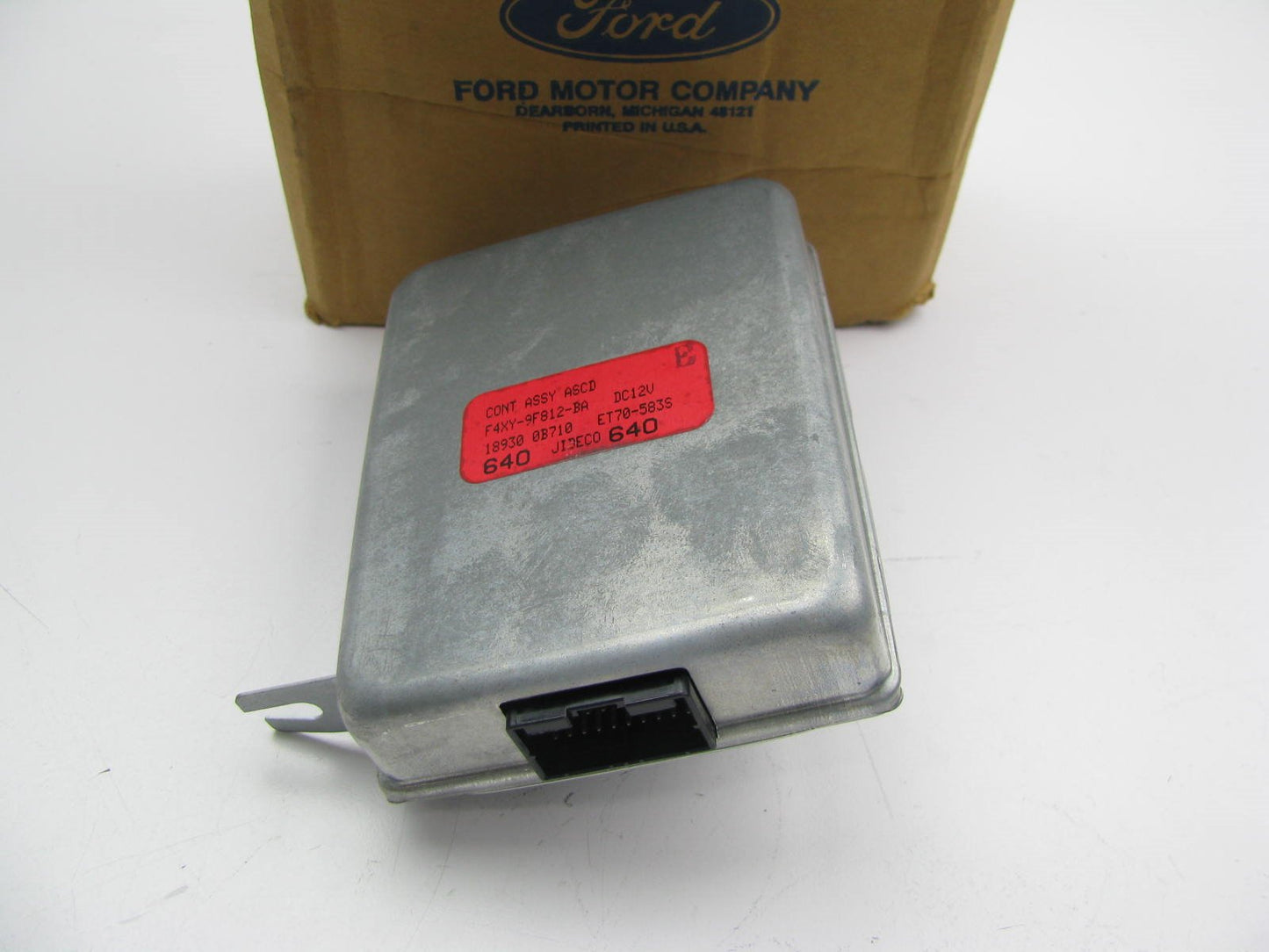 NEW - OEM Ford Cruise Control Module For 1993-1996 Villager, Quest F4XY-9F812-A