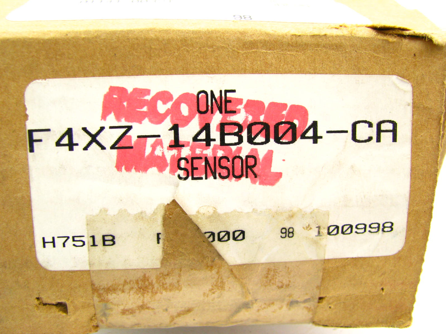 NEW - OEM Ford F4XZ-14B004-CA Front Right SRS Crash Sensor 1994-95 Villager