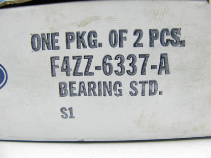 NEW GENUINE OEM F4ZZ-6337-A Engine Main Bearings STD 84-91 Ford 302 5.0L V8