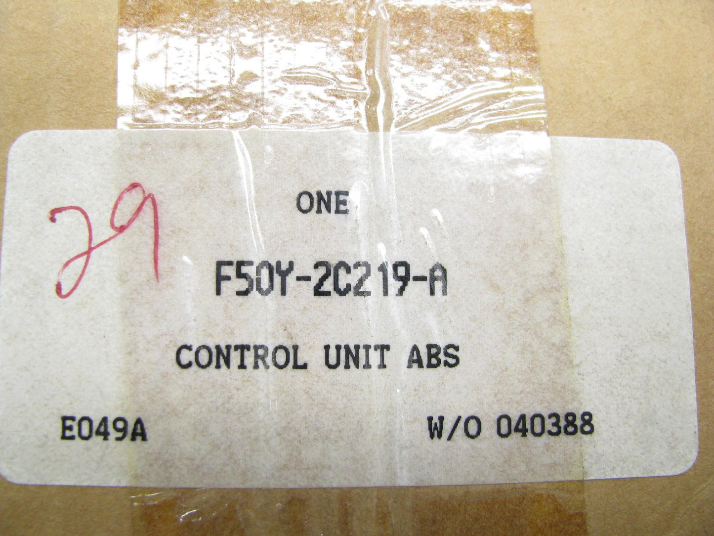 NEW - OEM Ford F50Y-2C219-A ABS Control Module 95-97 Lincoln Continental W/O TCS