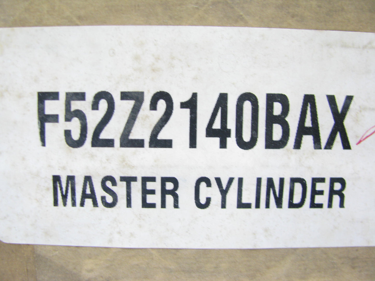 REMAN - OEM Ford F52Z-2140-BAX Brake Master Cylinder 1993-1996 Probe