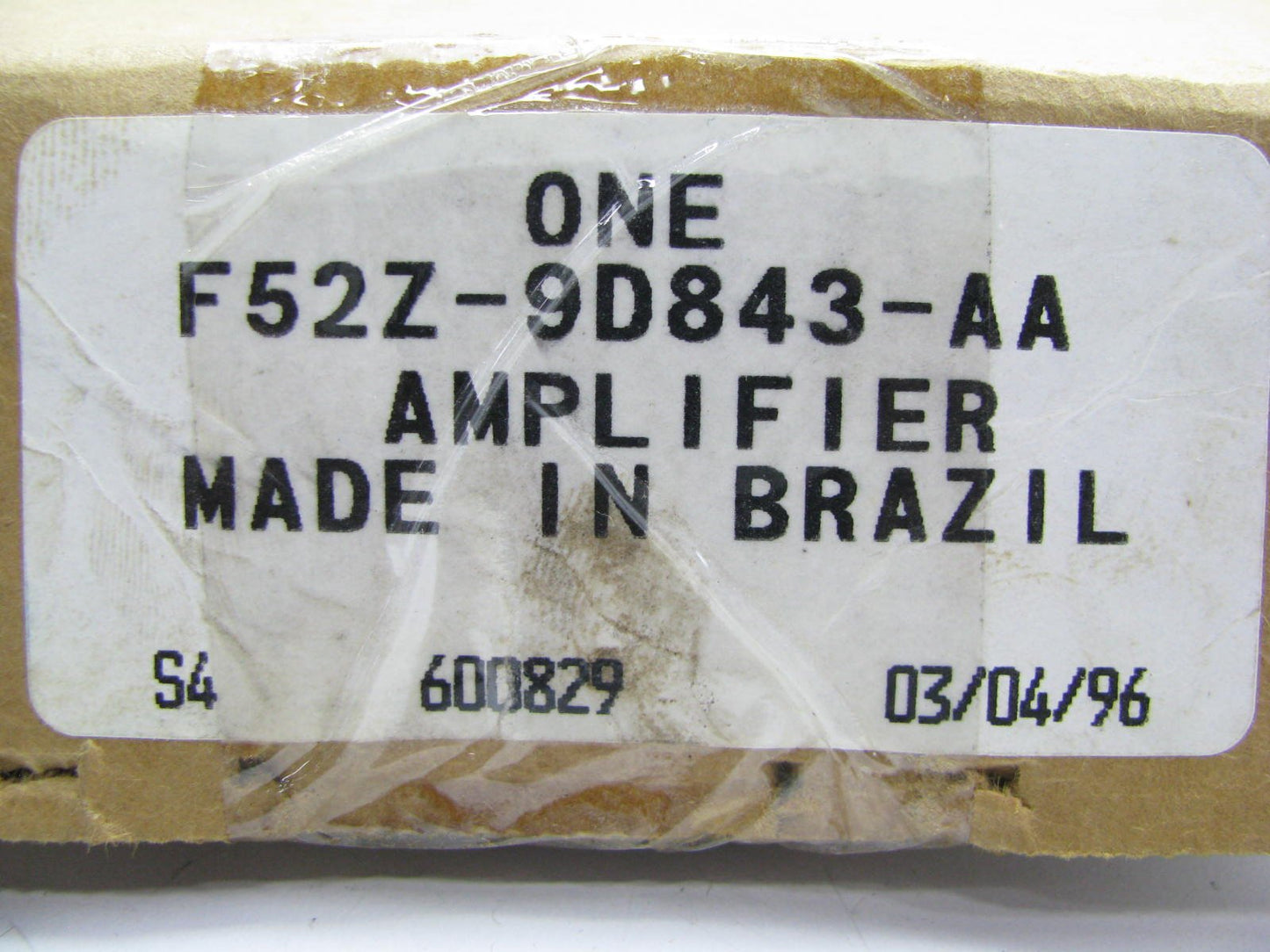 NEW - OEM Ford F52Z-9D843-AA Cruise Control Relay Module For 1990-1997 Probe