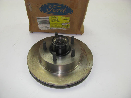 NEW GENUINE OEM Ford F57Z-1102-B Front Disc Brake Rotor (RWD ONLY, 4-Wheel ABS)