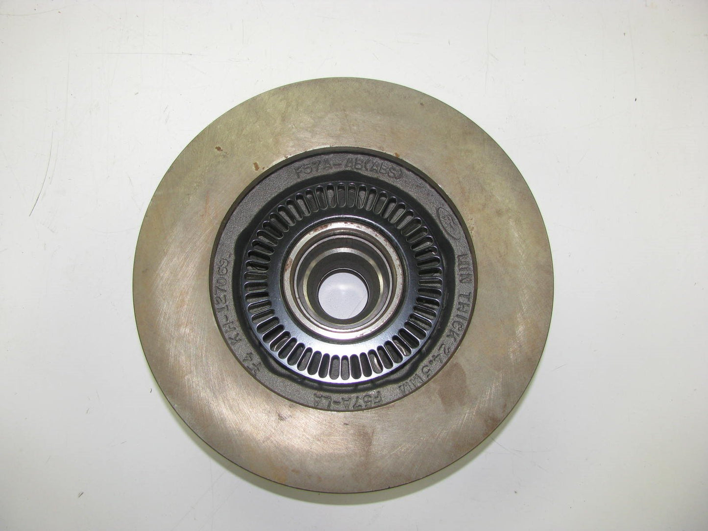NEW GENUINE OEM Ford F57Z-1102-B Front Disc Brake Rotor (RWD ONLY, 4-Wheel ABS)