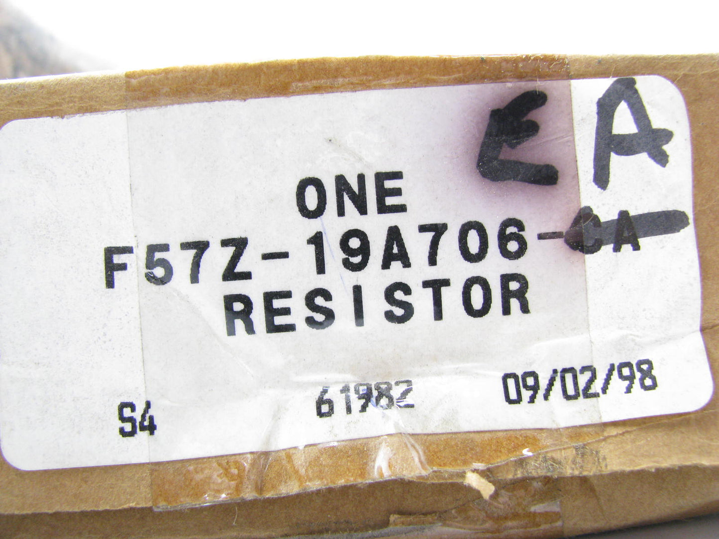 NEW - OEM Ford F57Z-19A706-CA A/C Blower Motor Resistor Repair Kit