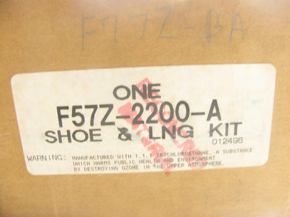 NEW GENUINE OEM Ford F57Z-2200-A Drum Brake Shoes 1995-2009 Ford Ranger Pickup