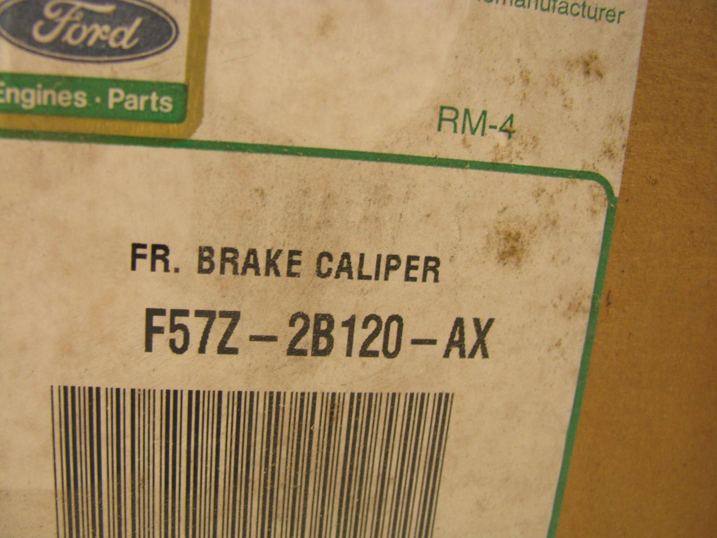 REMAN - OEM Ford F57Z-2B120-AX Disc Brake Caliper - Front Right