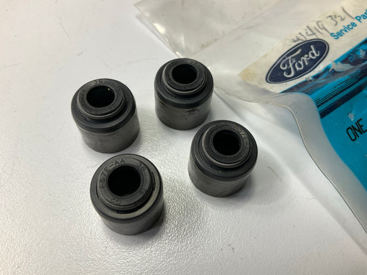 (4) NEW - OEM Ford F57Z-6571-A Engine Valve Stem Oil Seal