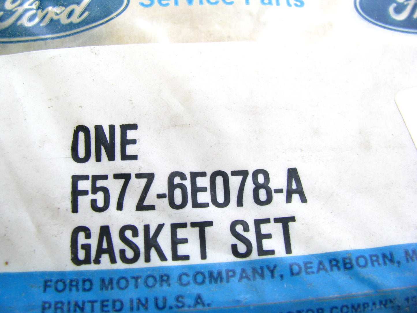 NEW GENUINE OEM Ford F57Z-6E078-A Conversion (Lower) Engine Gasket Set 2.3L