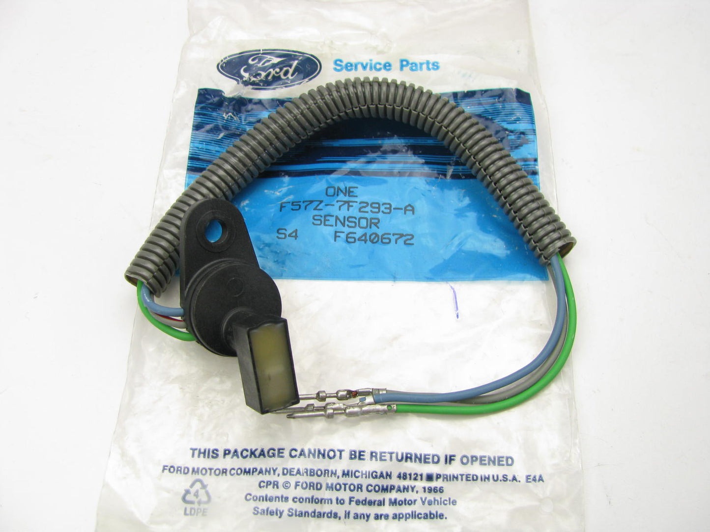 NEW - OEM Ford F57Z-7F293-A Transfer Case Shift Control Solenoid