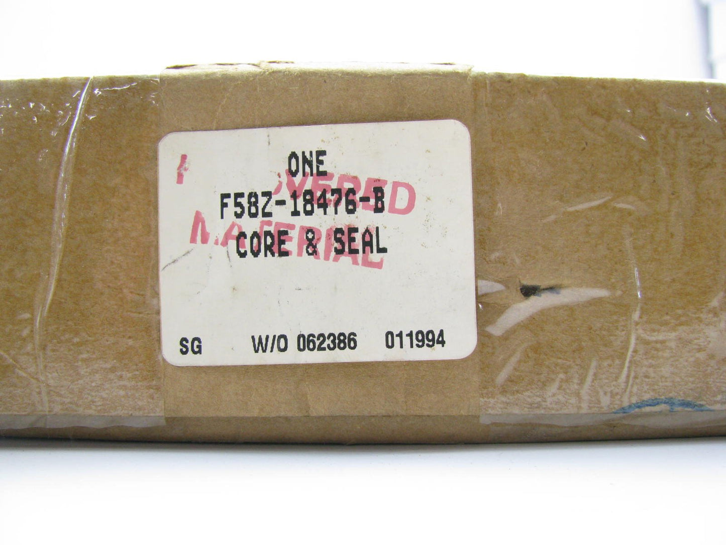 NEW GENUINE Ford AUXILLIARY (REAR) HVAC A/C Heater Core F58Z-18476-B