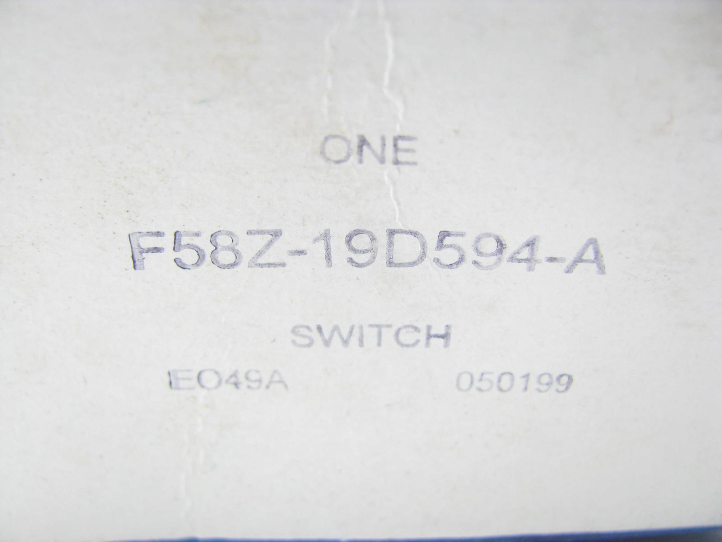 NEW GENUINE OEM Ford F58Z-19D594-A A/C Pressure Cut Off Switch