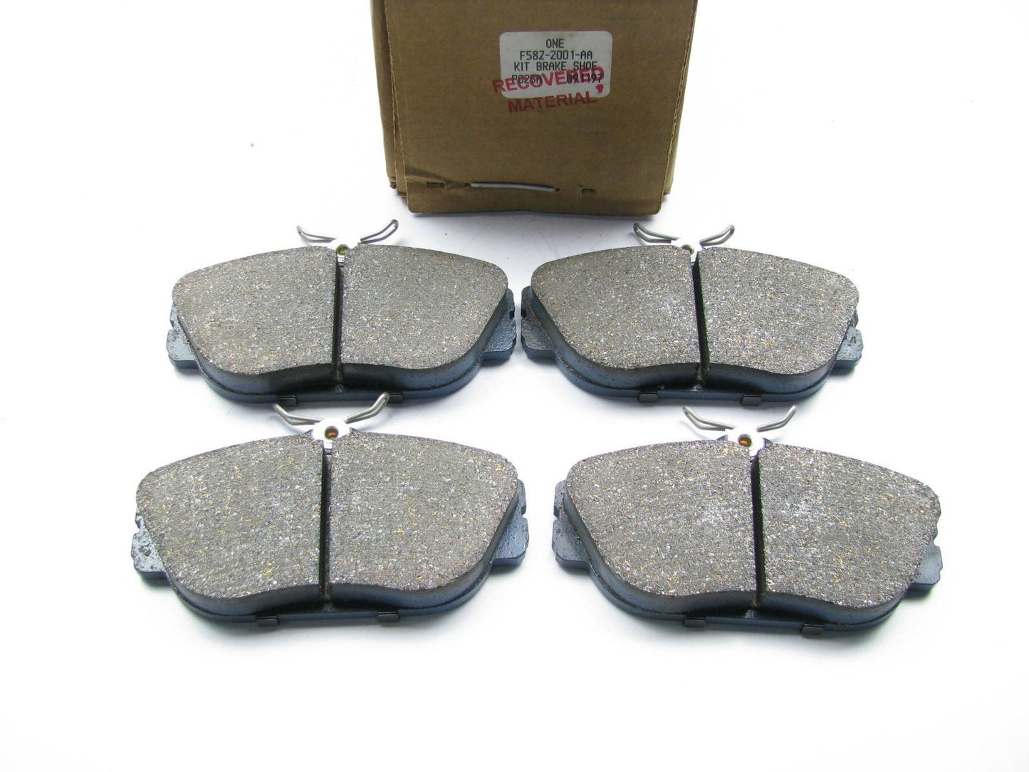 NEW GENUINE OEM GENUINE Ford F58Z-2001-AA FRONT Brake Pads