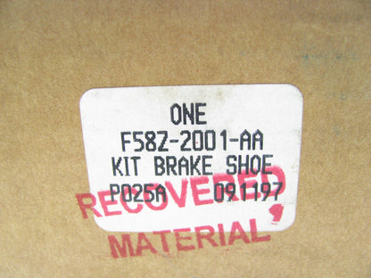 NEW GENUINE OEM GENUINE Ford F58Z-2001-AA FRONT Brake Pads