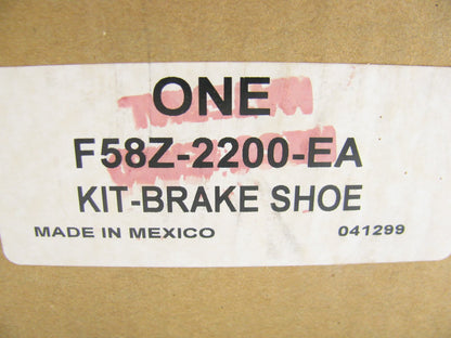 NEW - OEM Ford F58Z-2200-EA Rear Drum Brake Shoes For 1995-1998 Windstar