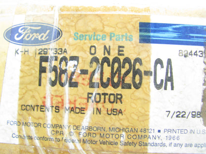 (2) NEW GENUINE OEM Ford F58Z-2C026-CA Brake Rotors For 1995-2003 Ford Windstar