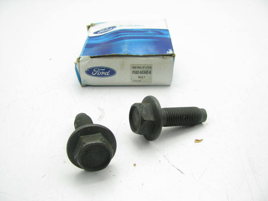 (2) NEW - OEM Ford F58Z-6A340-A Crankshaft Crank Harmonic Balancer Pulley Bolt