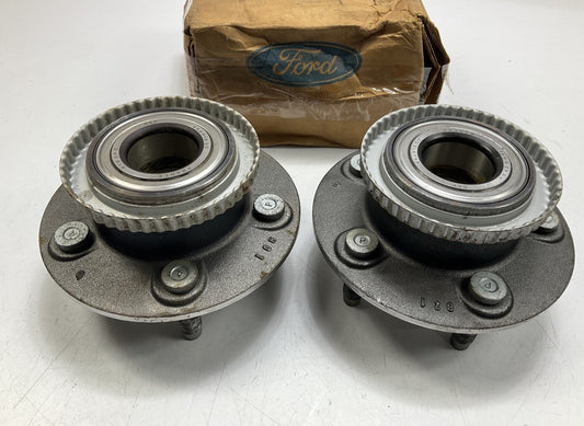 (2) NEW - OEM Ford F5AZ-1104-A Wheel Bearing And Hub Assembly, Front