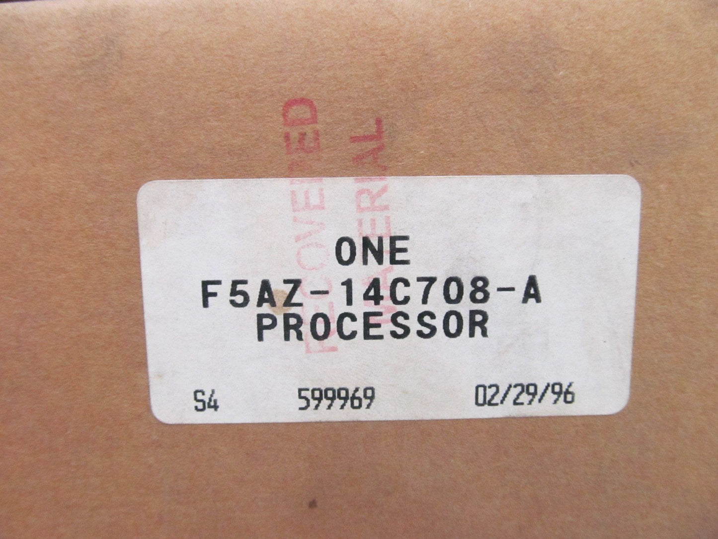 NEW OEM Ford Seat Memory Control Module 95-06 Crown Vic Town Car F5AB-14C720-AC