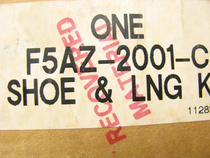 NEW GENUINE  OEM Ford Front Disc Brake Pads F5AZ-2001-C