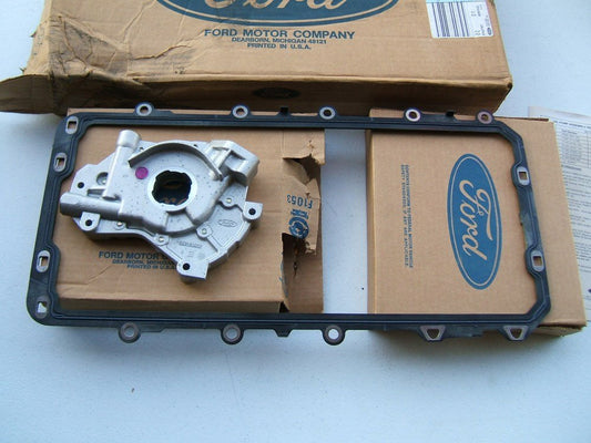 1991-1994 Ford Lincoln Mercury V8 4.6L Oil Pump Kit & Oil Pan Gasket F5AZ-6660-A