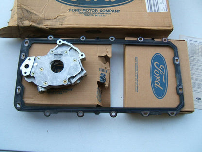 1991-1994 Ford Lincoln Mercury V8 4.6L Oil Pump Kit & Oil Pan Gasket F5AZ-6660-A