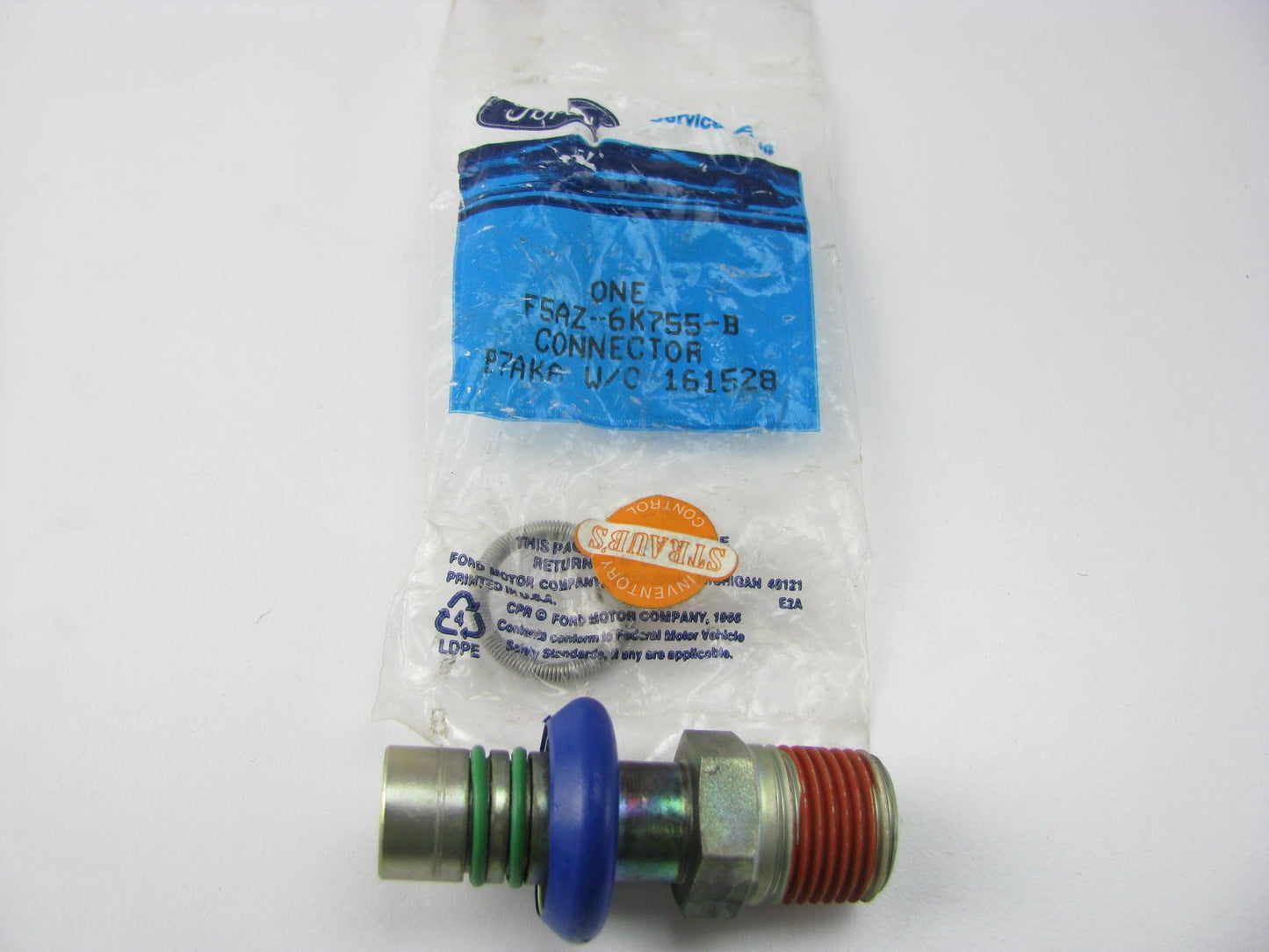 NEW GENUINE OEM Ford F5AZ-6K755-B Oil Cooler Connector Crown Victoria Town Car