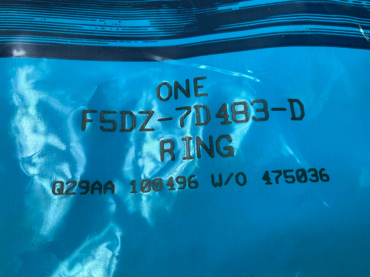 Ford F5DZ-7D483-D Automatic Transmission Rear Support Snap Ring, .062'' - AX4N