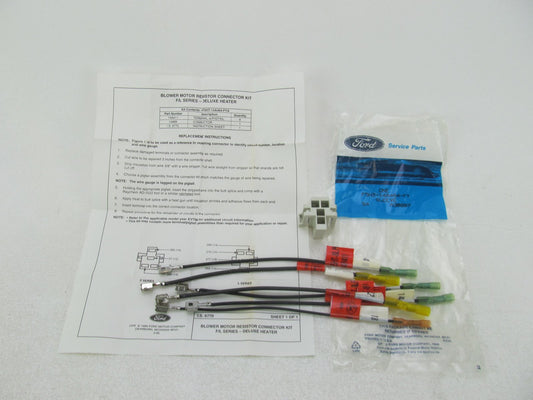 OEM Ford Blower Motor Resistor  Repair Harness For  F-Series L-Series Trucks
