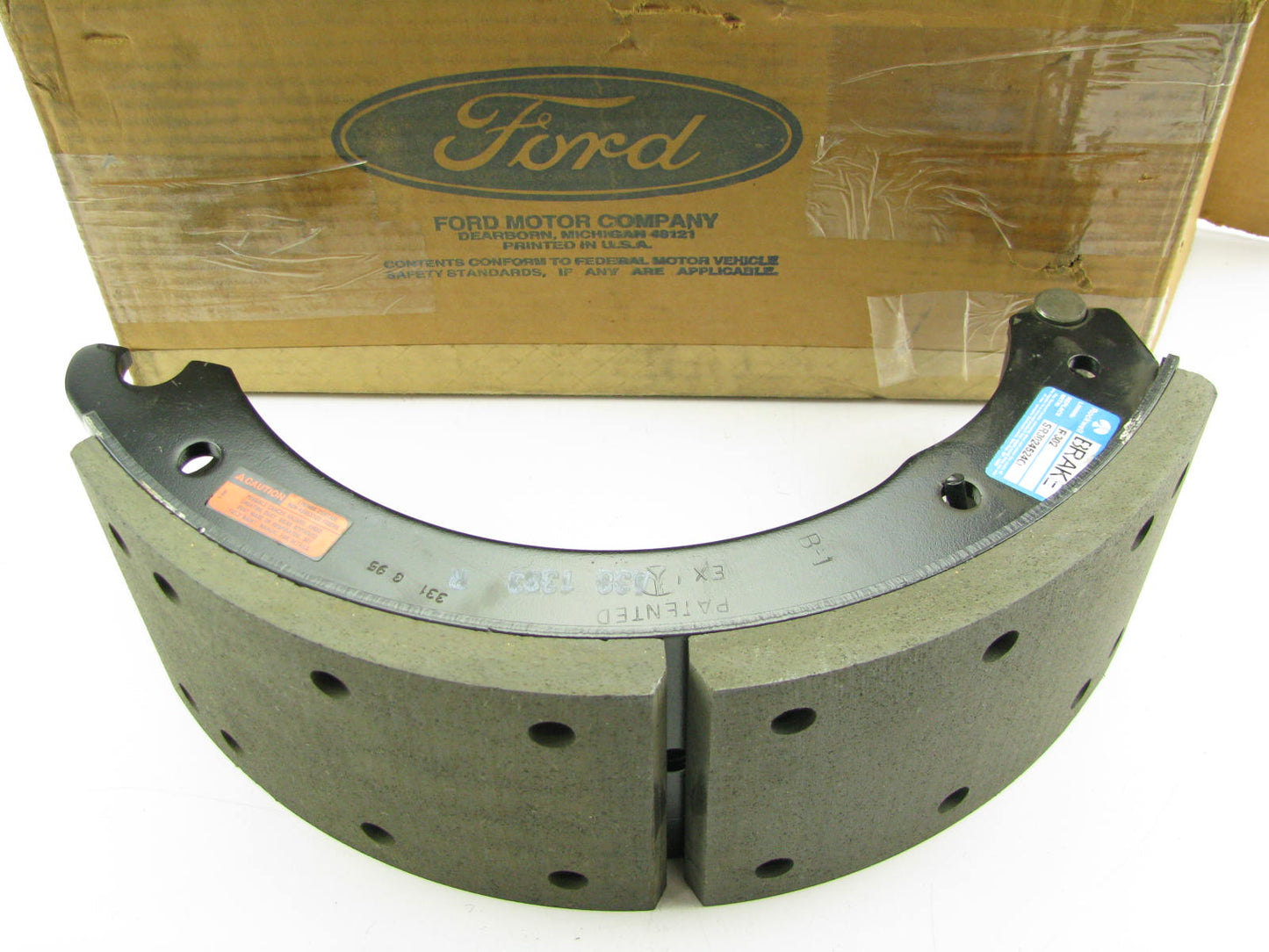 (1) Genuine OEM Ford F5HZ-2018-A 1995 Truck Brake Shoe - 16.5'' X 5''