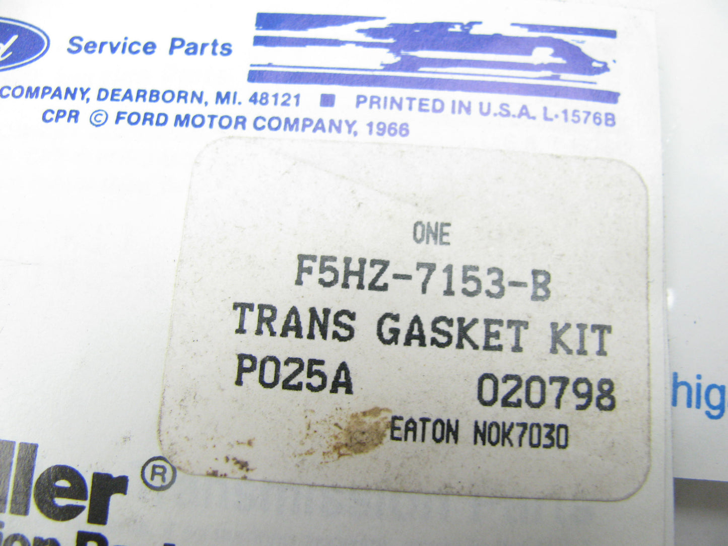 NEW - OEM Ford F5HZ-7153-B Transmission Gasket Kit Eaton 7030 For FS4 FS5