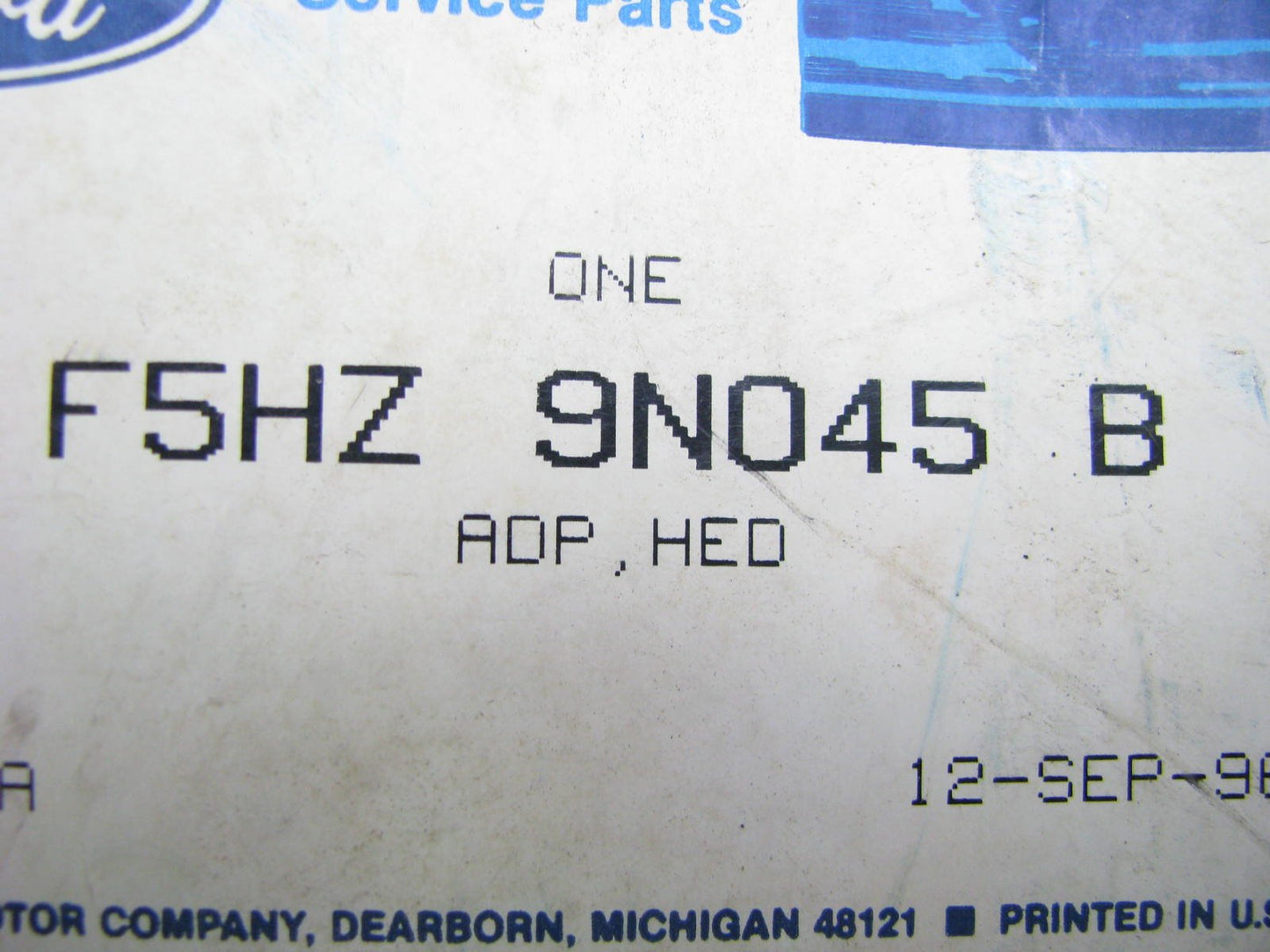 NEW - OEM Ford F5HZ-9N045-B Fuel Filter Head Insert 1995-1997 FD1460 Diesel