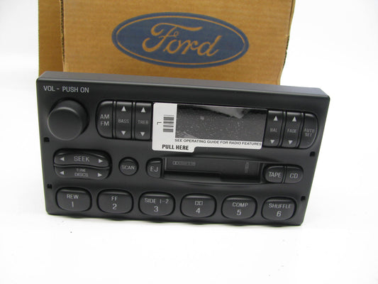 Ford OEM F5LY-18806-A AM/FM Radio Receiver Chassis 1995-1998 Lincoln Mark VIII