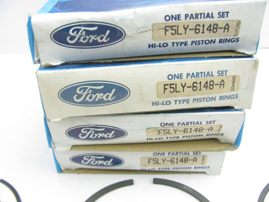 NEW - OEM Ford F5LY-6148-A-4 Complete Piston Ring Set - Standard 1995-1997 4.6L