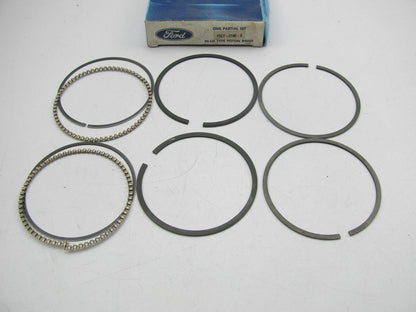 NEW - OEM Ford F5LY-6148-A Partial Piston Ring Set - Standard 1995-1997 4.6L