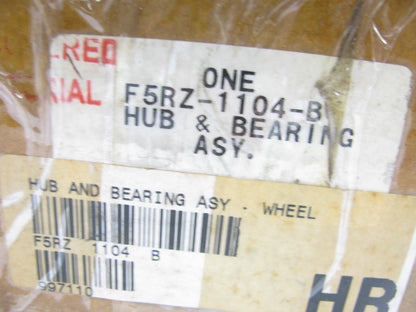 (2) NEW - OEM Ford F5RZ-1104-B Wheel Bearing And Hub Assembly - Rear