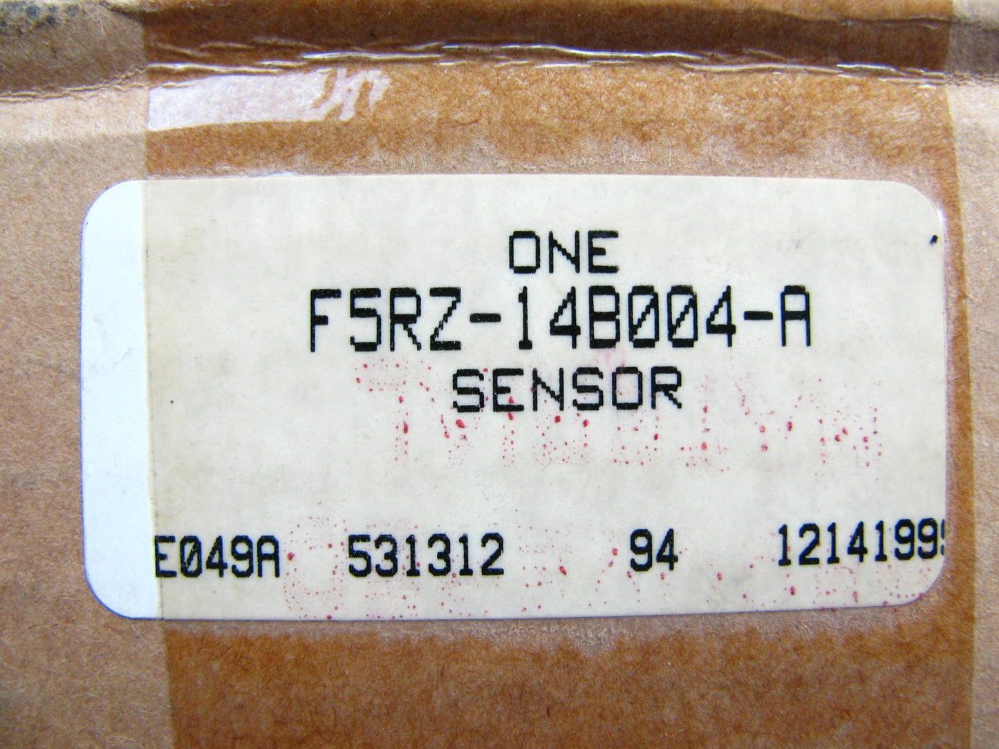 New Genuine OEM Ford F5RZ-14B004-A SRS Crash Impact Sensor FRONT RIGHT SIDE