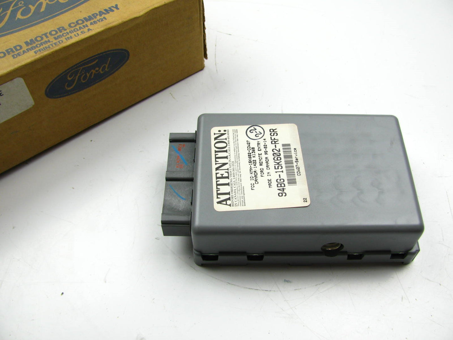NOS Ford Keyless Entry Remote Anti-theft Control Module 1995-1996 Contour