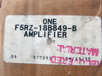 New OEM Radio Amplifier OEM Ford F5RZ-18B849-B / F4ZF-18T806-AC - 94-98 Mustang